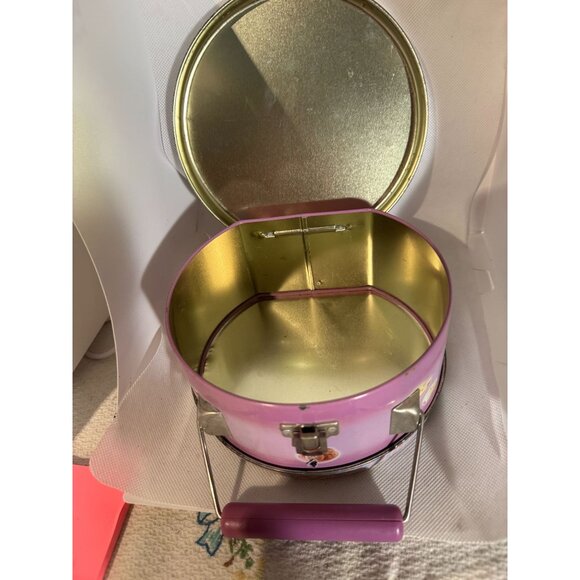 Vintage Easy-Bake Tin Lunchbox Style Container With Handle - Picture 4 of 7
